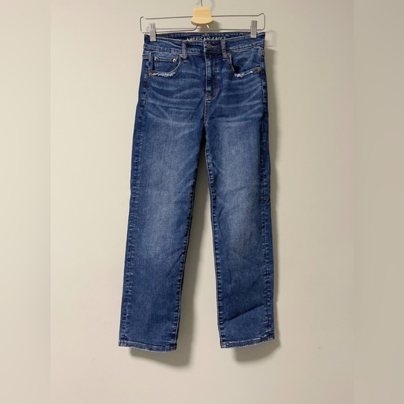 ✨Host Pick✨American Eagle Outfitters Next Level Stretch Slim Straight Jeans - Picture 1 of 12